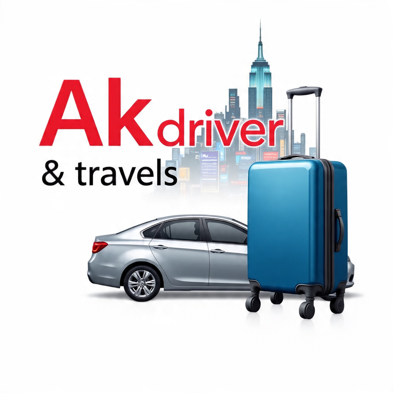 AK Driver & Travels Tour Logo